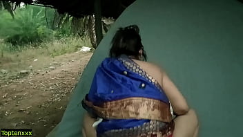 Sizzling Indian Aunty Gets Ravished By A Thief In The Garden